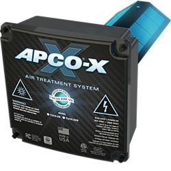 APCO-X® In-Duct Purifier with Dual 3-Year UVC Lamps - 120-277 VAC